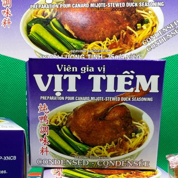 Viên gia vị VỊT TIỀM Bảo Long (Hộp/Set/Lốc/Thùng liên hệ)