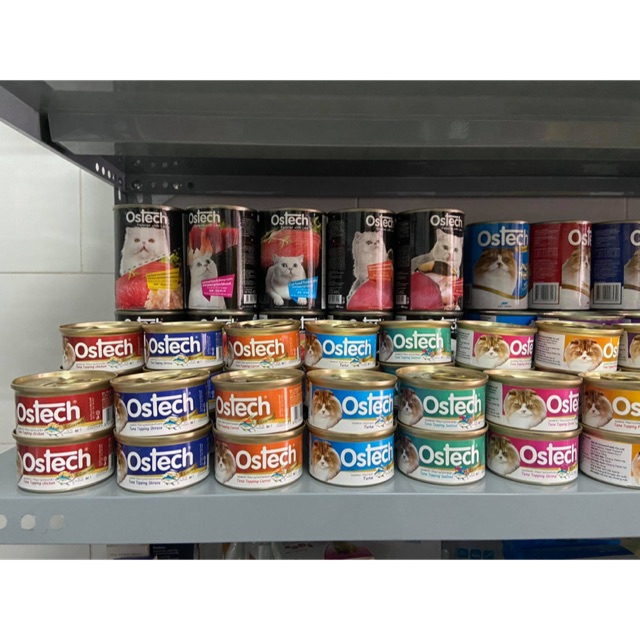 Pate cho mèo Ostech Gournet lon Thái Lan - lon 80g