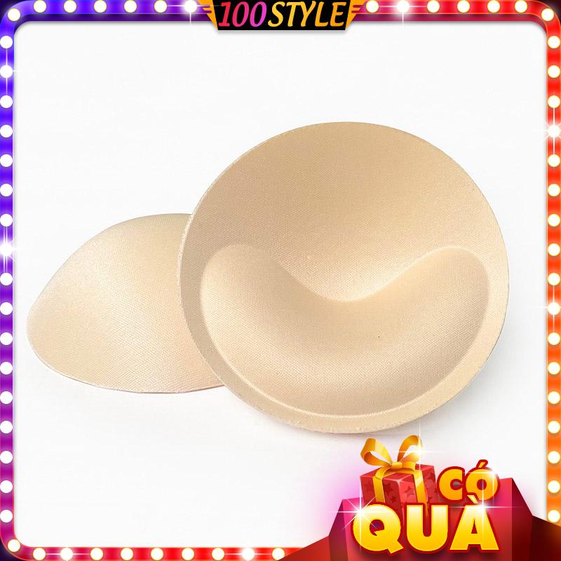 3D removable round shape bra pads push up bra-100style