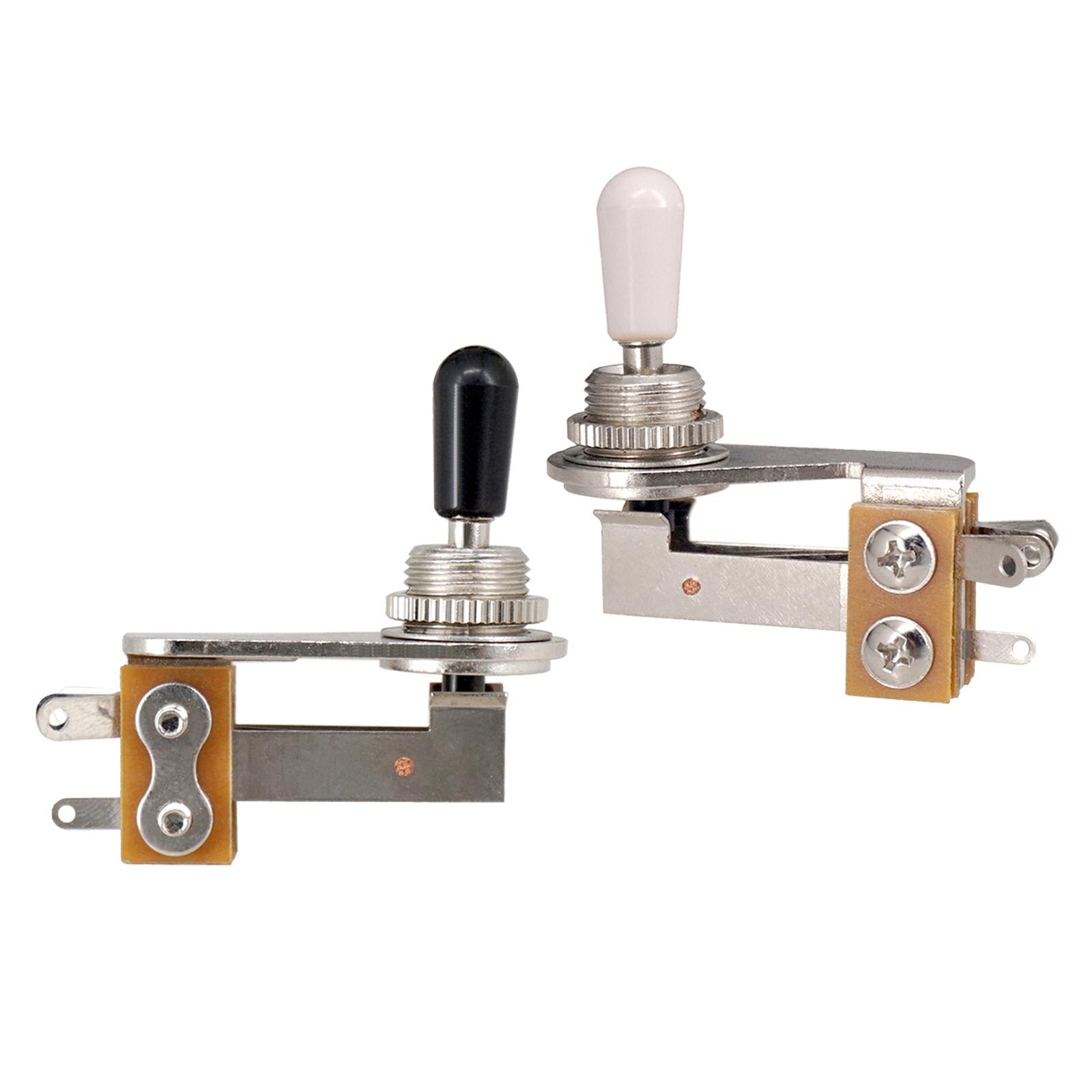 Replacement Guitar Toggle Switch Pickup Selector Toggle Switch 3 Way Switch Right Angle Toggle Switch Electric Guitar Accs
