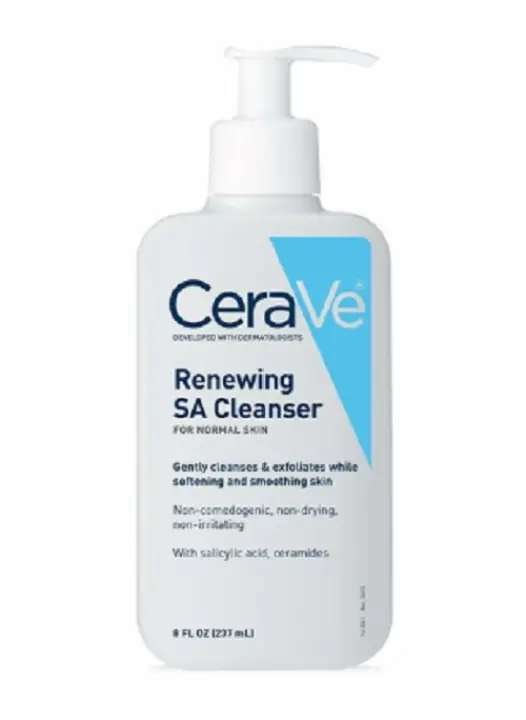 cerave face wash sa cleanser