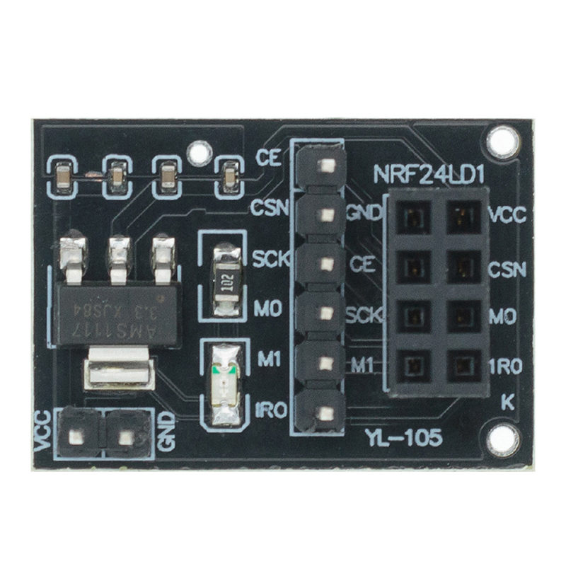 【Free-delivery】 NRF24L01+ 2.4G data transmission module 2.4GHz NRF24L01 upgrade version NRF24L01+PA+LNA 1000 Meters GT24 For Arduino.