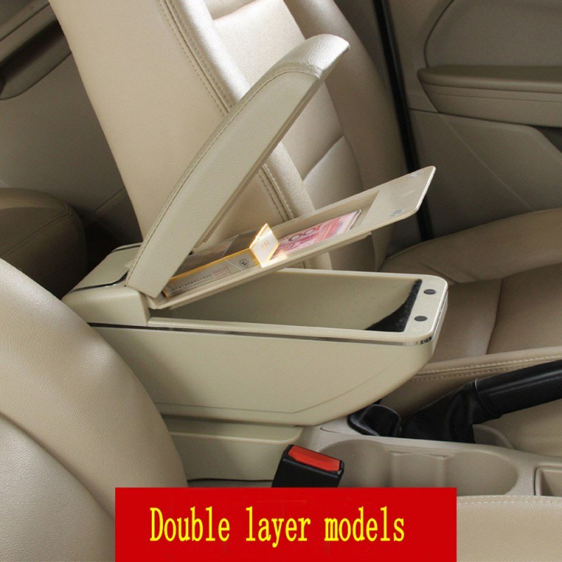 Car Armrest box For VW Polo