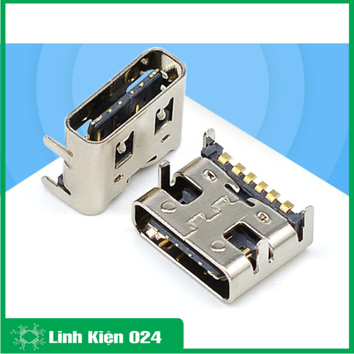Cổng USB Type C 3.1 6 chân / 16 chân thay chân bo mạch điện tử