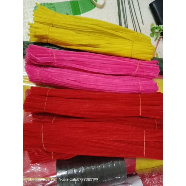1 bó kẽm nhung làm nụ tầm xuân