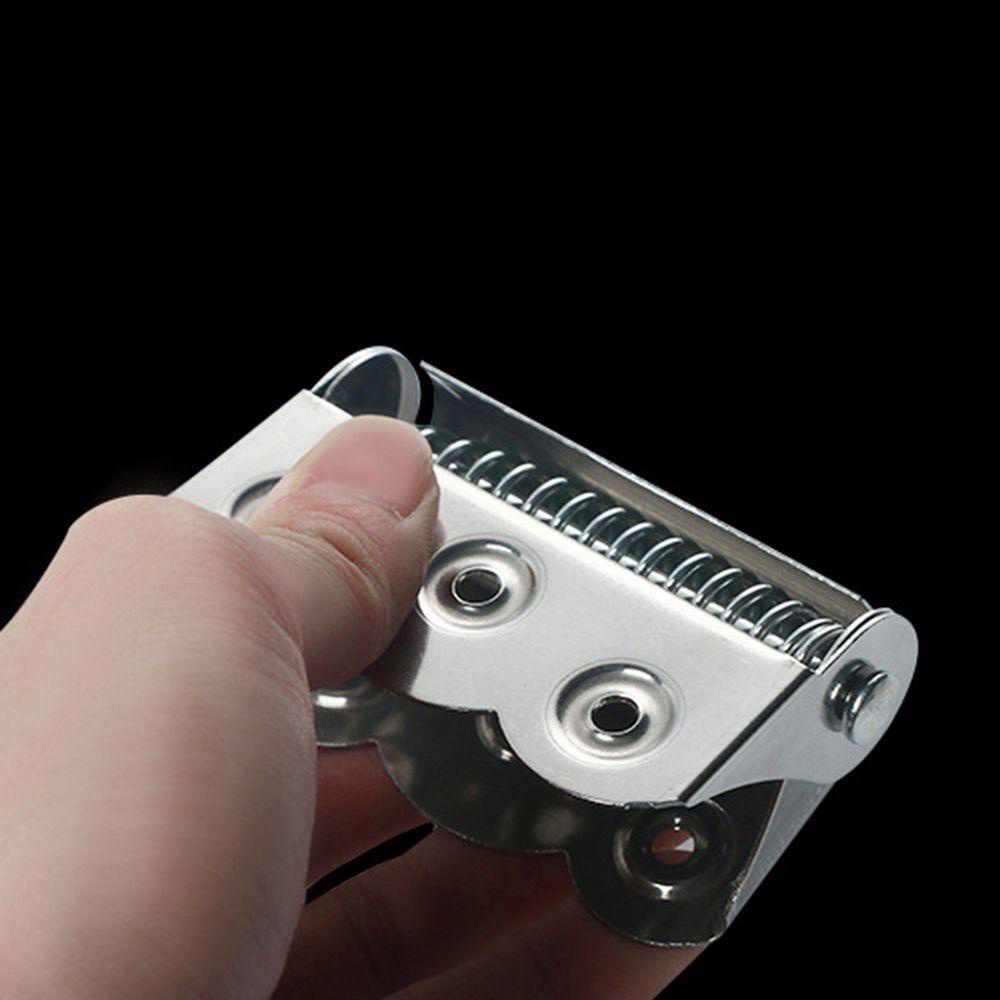 Stainless steel butterfly hinge door automatic door closer spring hinge return rebounder