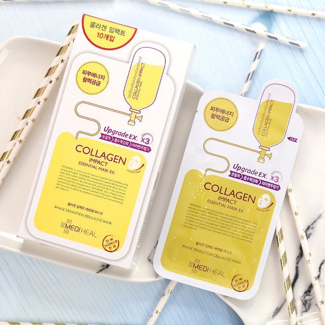 Combo 10 Mặt nạ Mediheal Essential Mask Ex 24ml ( Teatree, Placenta, Collagen, Vita Lightbeam)
