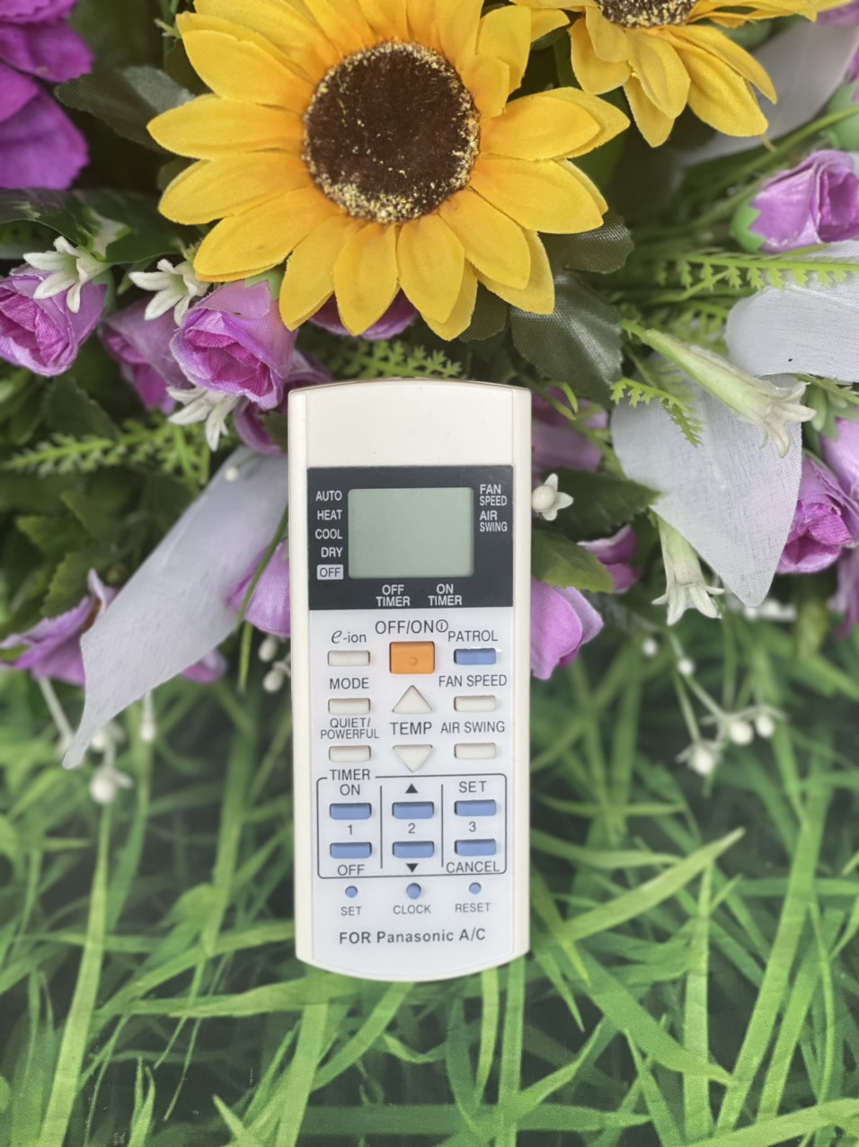 Remote máy lạnh Panasonic- bảo hành 03 tháng- Tặng pin