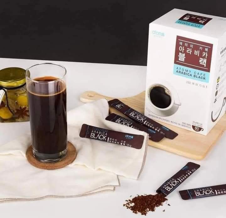 Cà Phê Đen HOÀ TAN Atomy Arabica Black