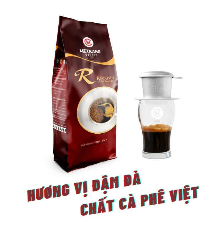 Cà Phê Mê Trang (100% Hạt Rosbust xay Sẵn)