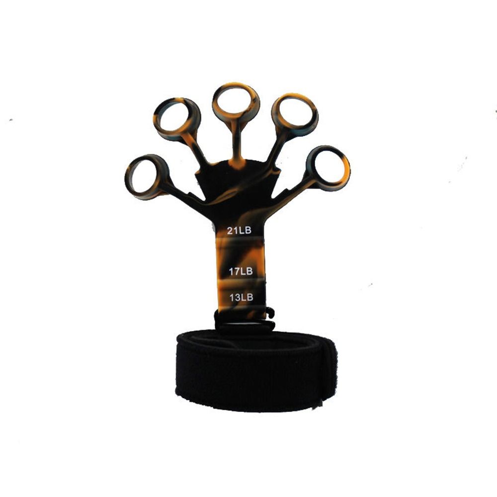 PETIRUN Durable for Patients Strength Finger Exerciser Hand Extension Exerciser Gripper Band Finger Gripper Grip Strength Trainer Adjustable Finger Strengthener