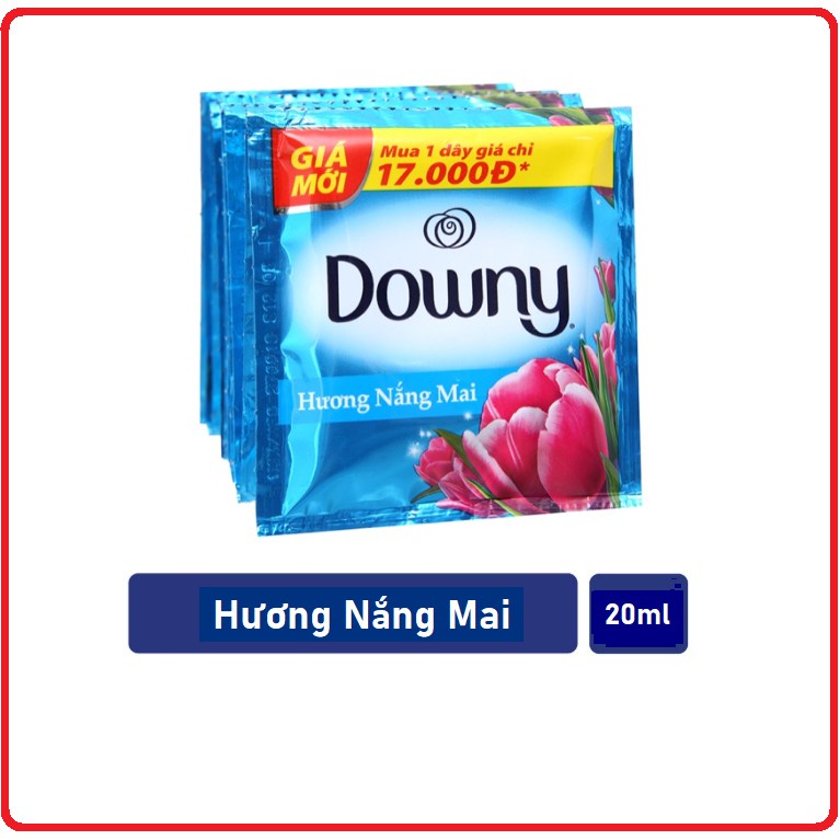 Nước xả downy hương nước hoa dây 20ml x 10 gói