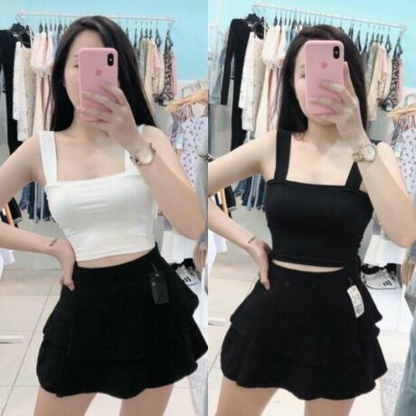 Áo Crotop 2 dây bản to