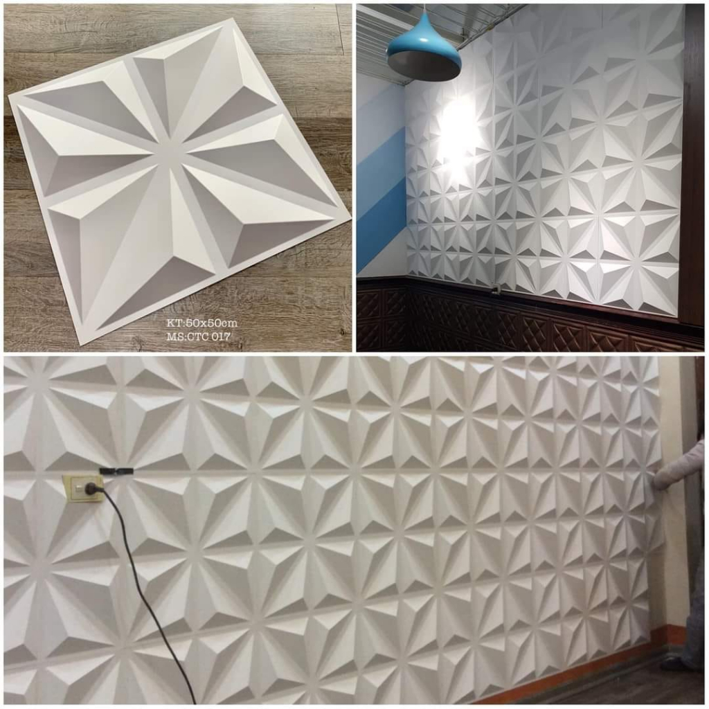 Tấm ốp PVC 3d cao cấp ốp tường, ốp trần, bảng hiệu.