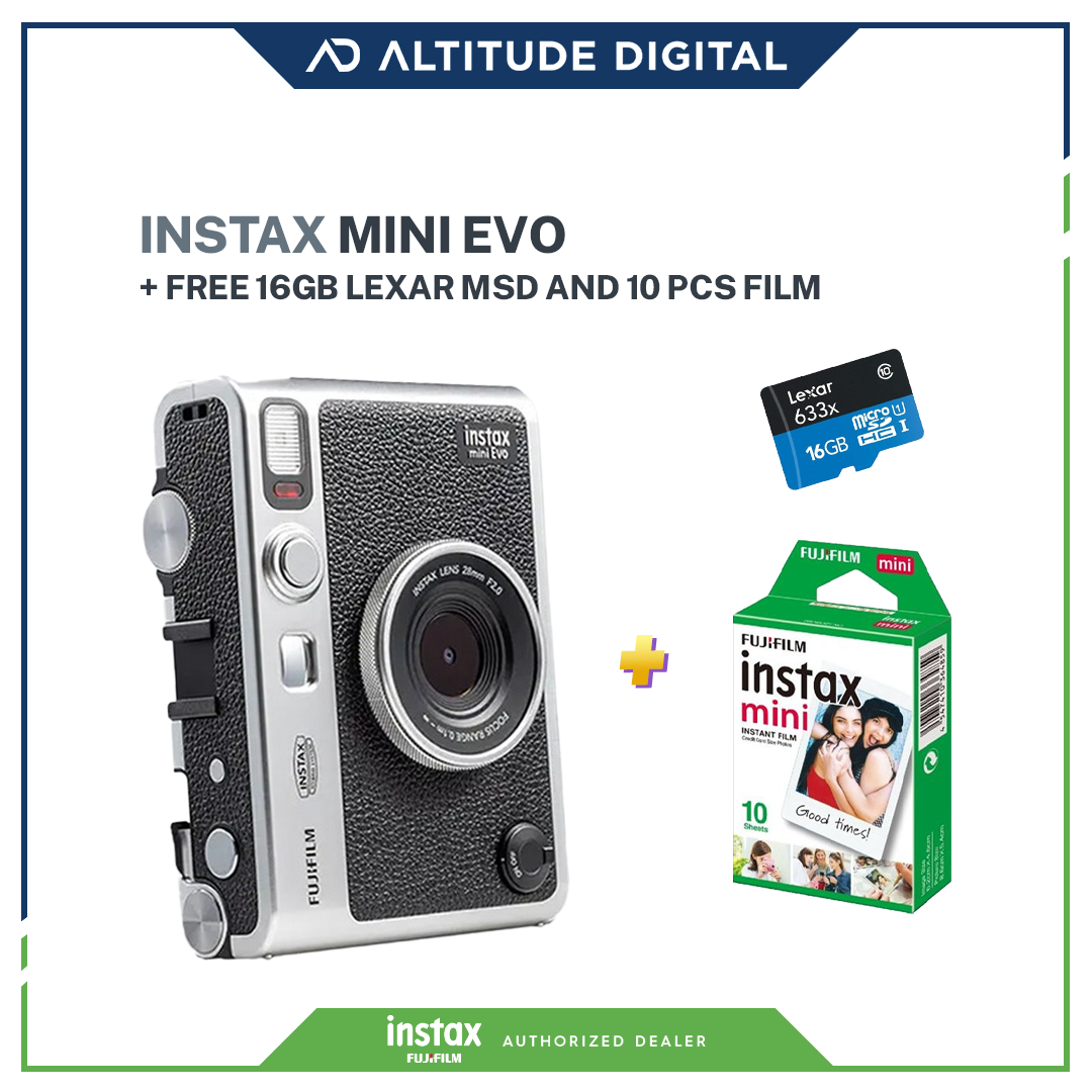 Fujifilm Instax Mini Evo Instant Film Camera Lazada Ph