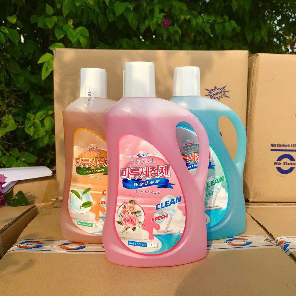 Nước Lau Sàn Blue Thơm Mát Đuổi Muỗi 1000ml