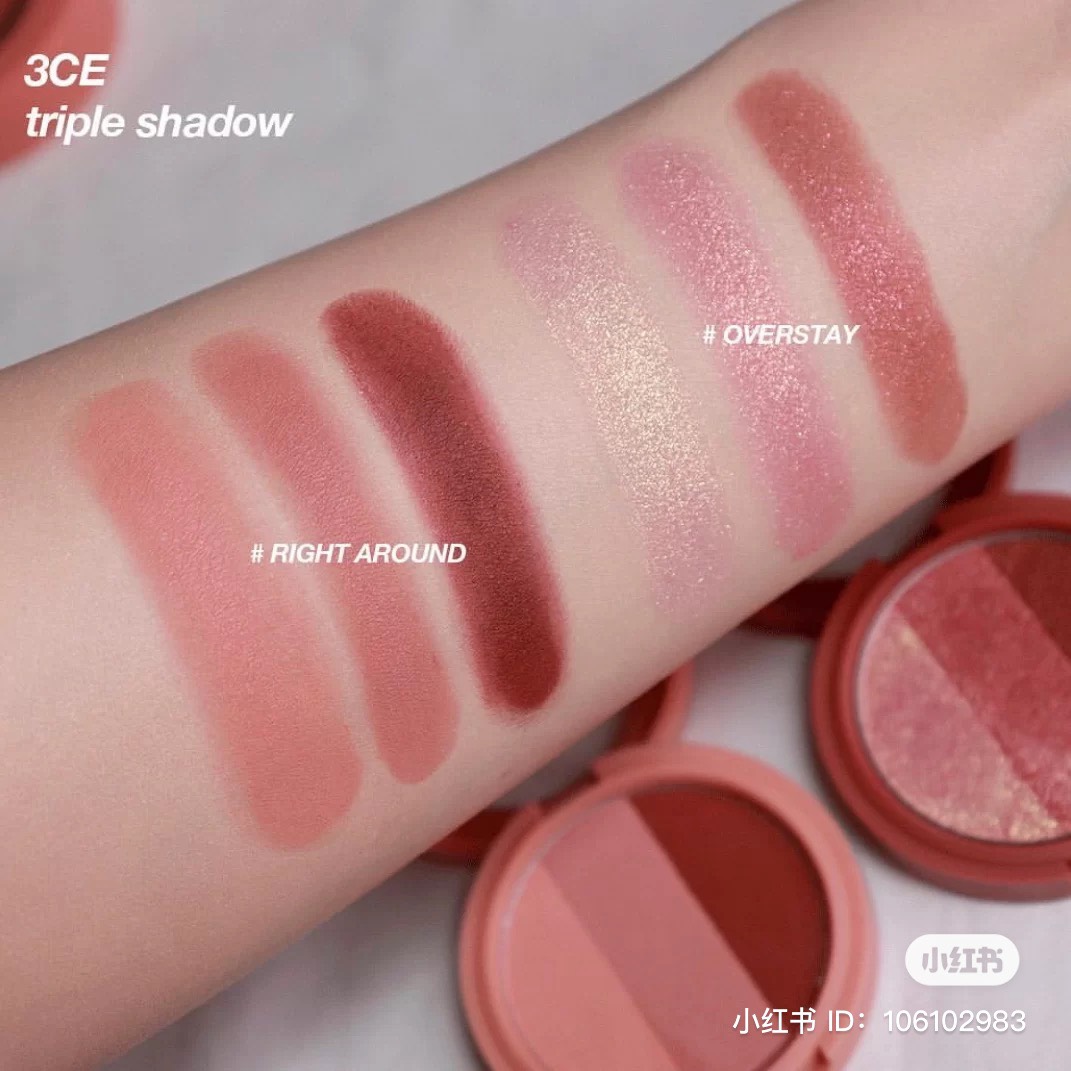 Phấn mắt 3 màu 3CE Triple Shadow 3.6g
