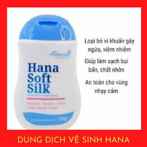 Dung Dịch Vệ Sinh Phụ Nữ Hana Soft Silk Hanayuki