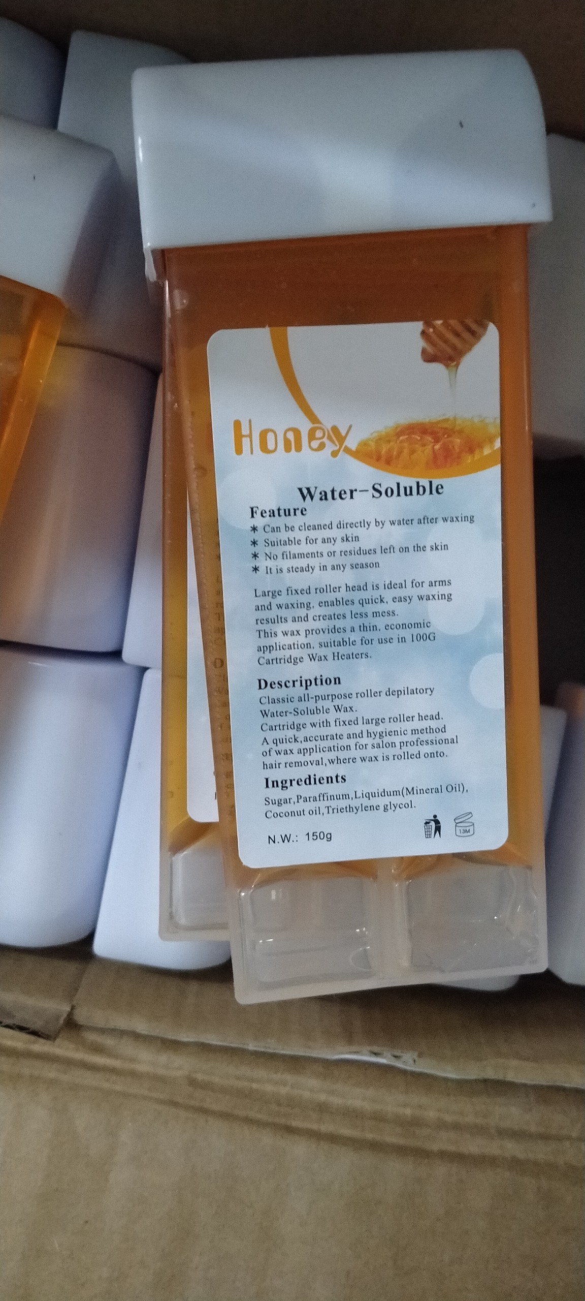 Máy wax lông kèm sáp và 100 tờ giấy nhám