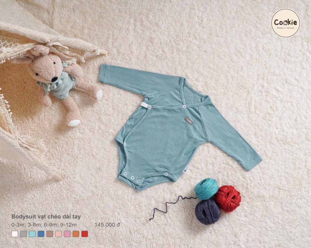 Cookie - Body Chip dài tay cài chéo