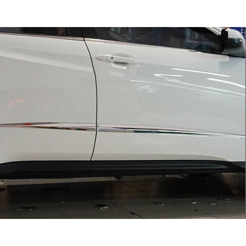 Nẹp sườn, nẹp hông xe honda hrv 2018 2019 2020 2021 2022 2023 - nhựa abs mạ crom cao cấp