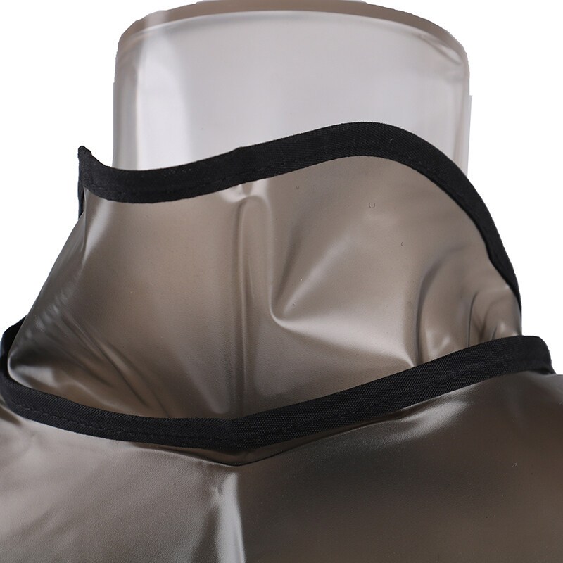 Leather Collar Cape for Hair Cutting, Hair Curling, Hair Dyeing Cape