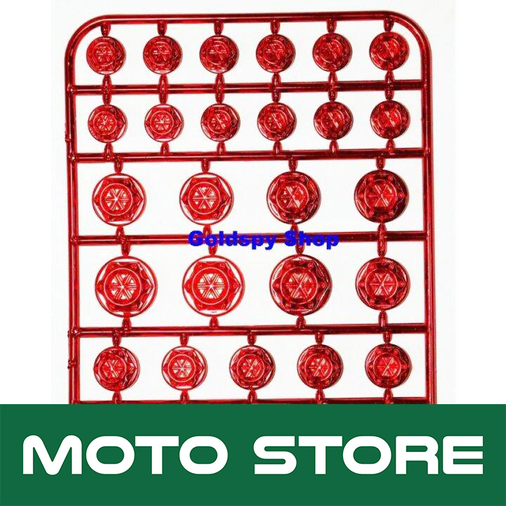 Chụp ốc 7 màu Titan ( 1 vỉ - 30 cái )