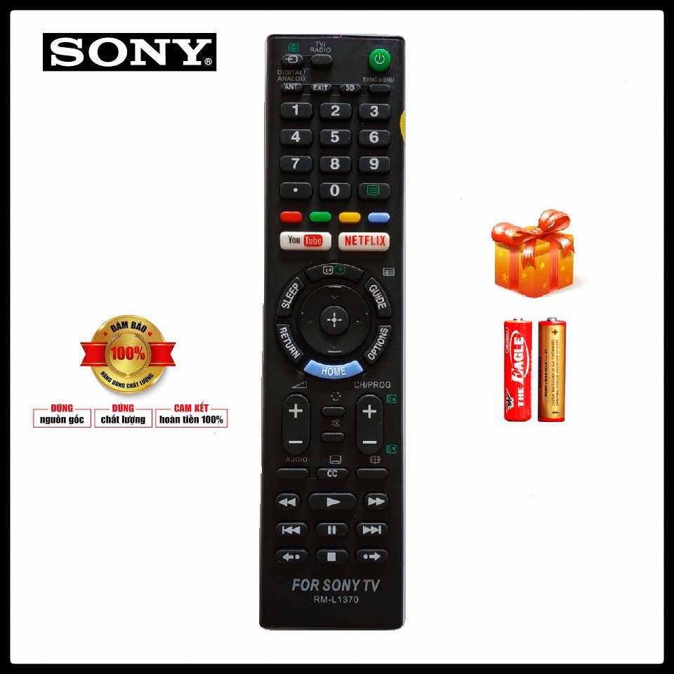[HCM]Điều Khiển SmarTV SONY [ RM-L1370 ]