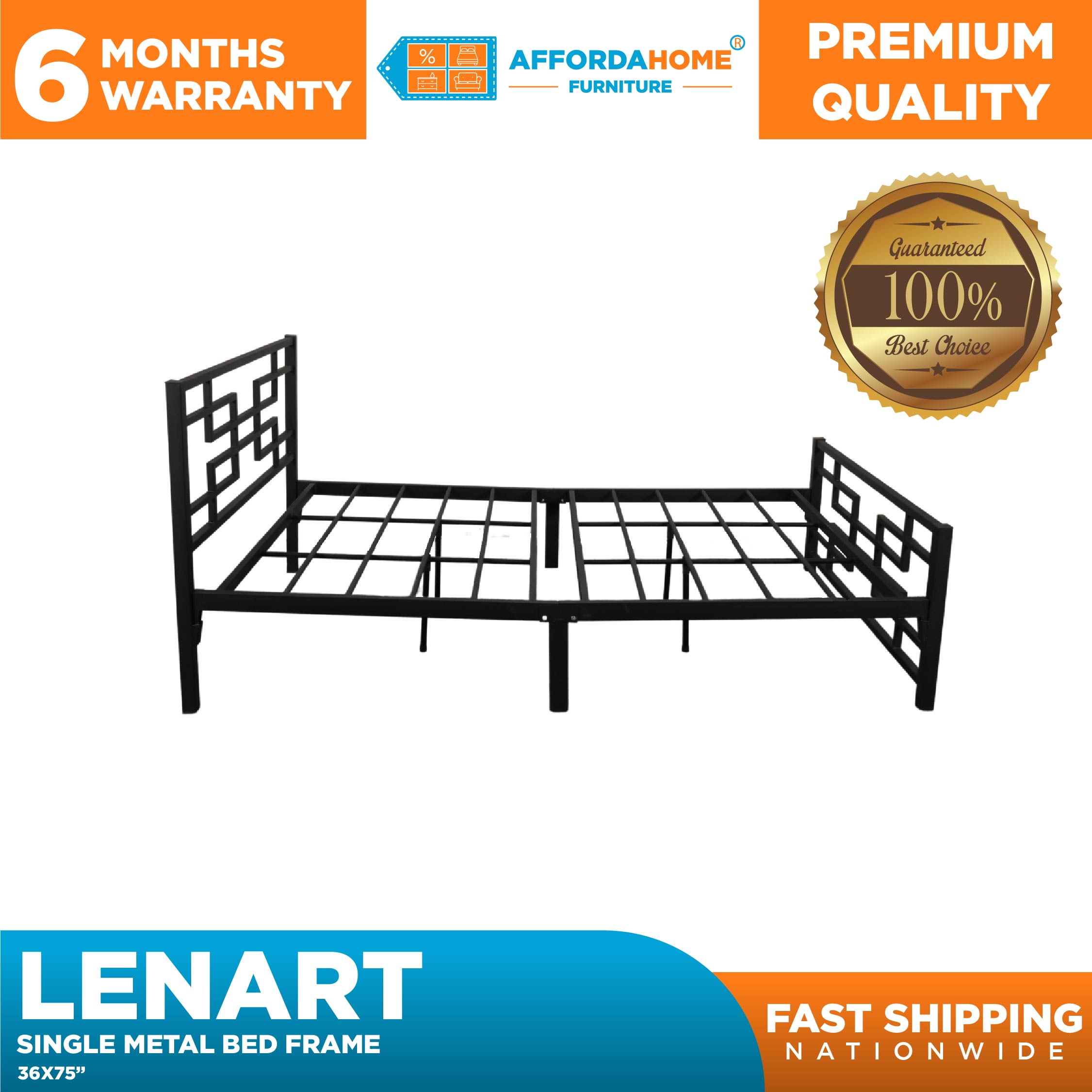 LENART METAL BED FRAME Affordahome Furniture Lazada PH