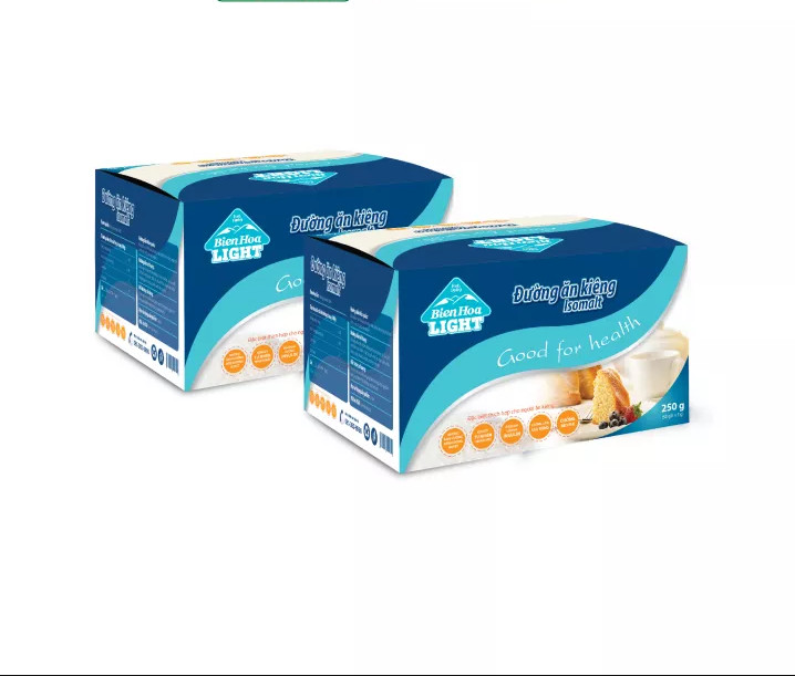 Đường ăn kiêng Biên Hòa Isomalt 5g (hộp 250g) - TTGT89
