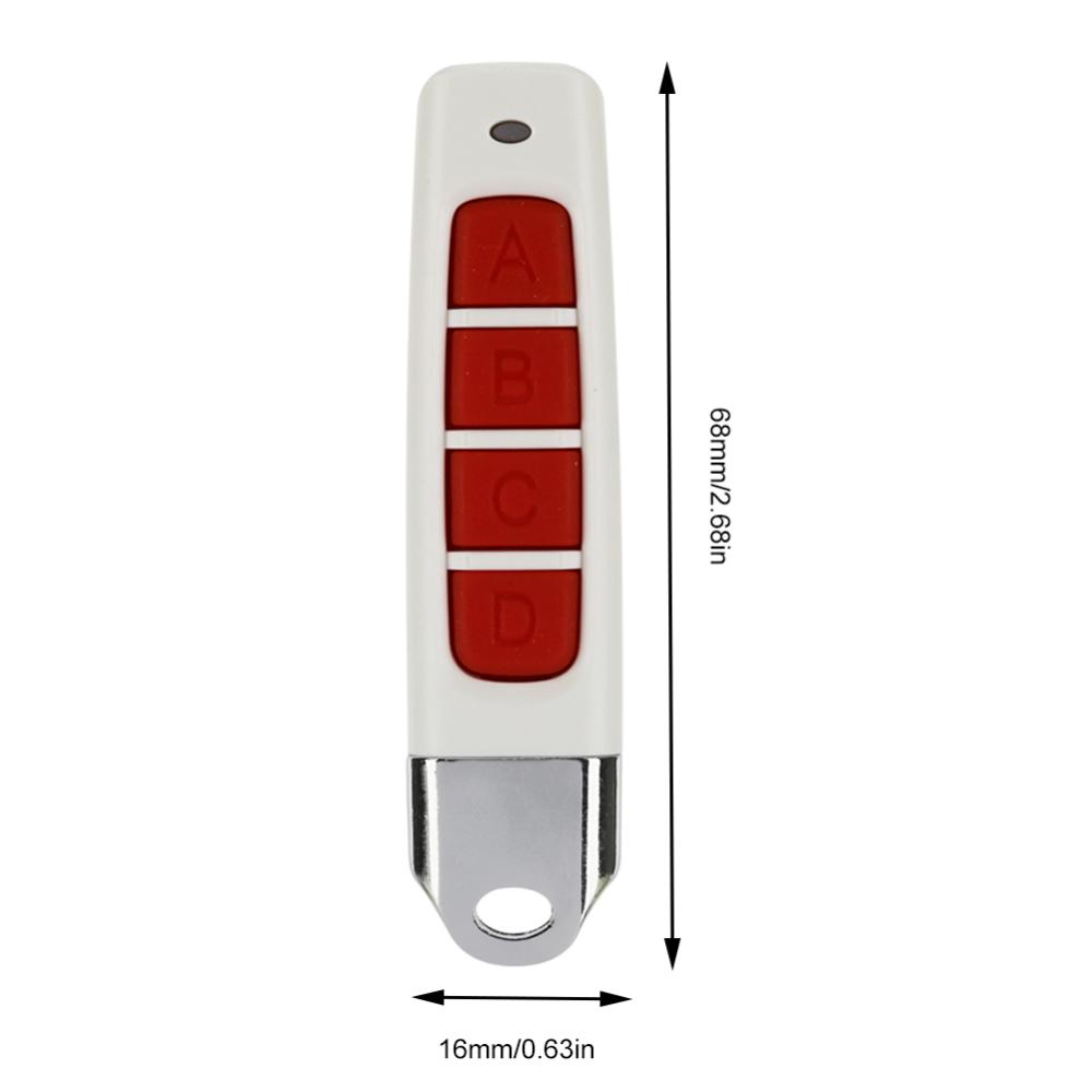 433MHz Copy Remote Controller Multifunctional 4 Keys Remote Control Duplicator Copy Duplicator Door Opener