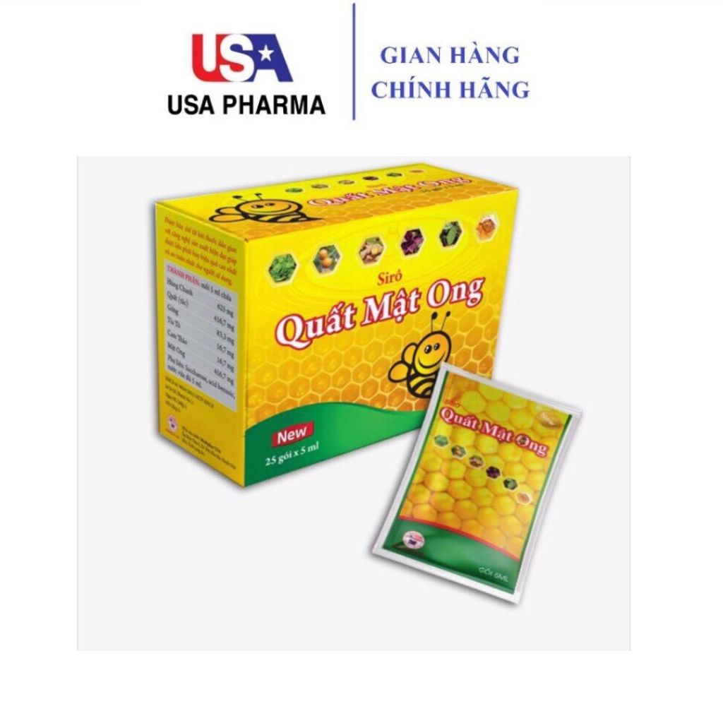 Siro mật ong chanh đào - quất mật ong hỗ trợ giảm ho, làm ấm đường hô hấp, giảm đau ngứa rát cổ họng