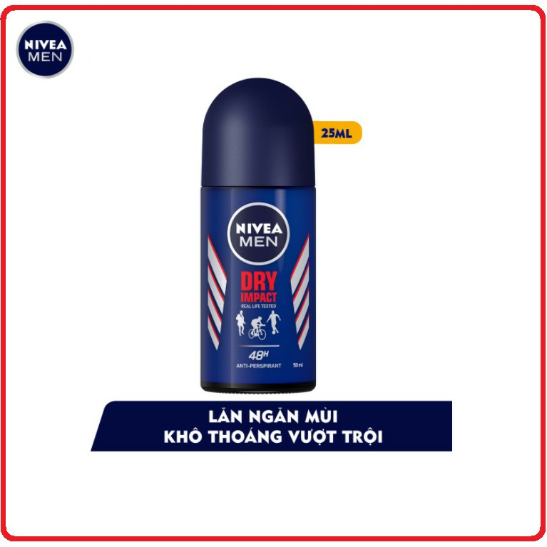 Lăn Ngăn Mùi NIVEA MEN dành cho Nam ( 25ml )