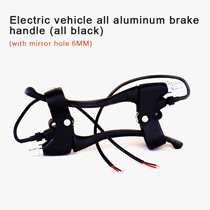 1 pair E-bike Brake Lever Cut-off Power Switch Universal Electric Vehicle Bicycle E-scooter Replace Spare Set Kit Lock Function.