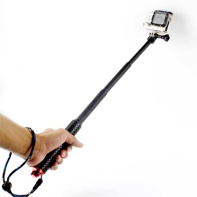 Extendable Selfie Stick For GoPro Hero xiaomi yi Underwater Monopod Tripod