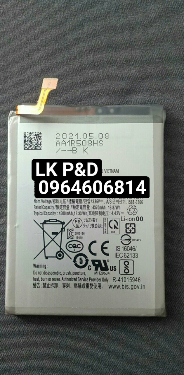 PIN SAMSUNG GALAXY NOTE 10 LITE
