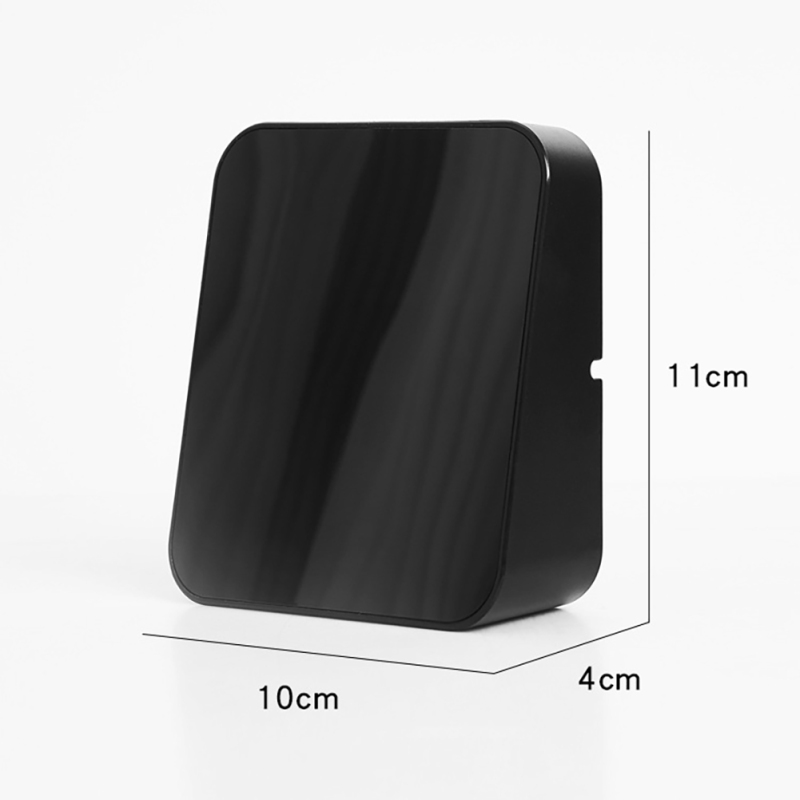 Led Electronic Digital Alarm Clock With Temperature Time Date Display 2 Levels Adjustable Brightness Bedside Clock For Home Decor