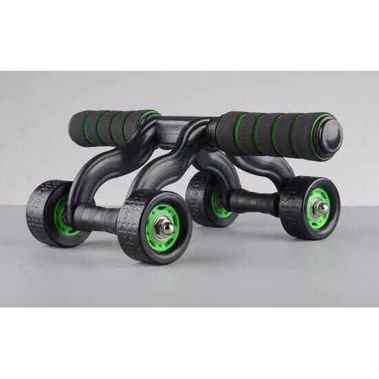 (BH12T) CON LĂN TẬP BỤNG 4 BÁNH ( AB ROLLER AND PUSH UP BAR)