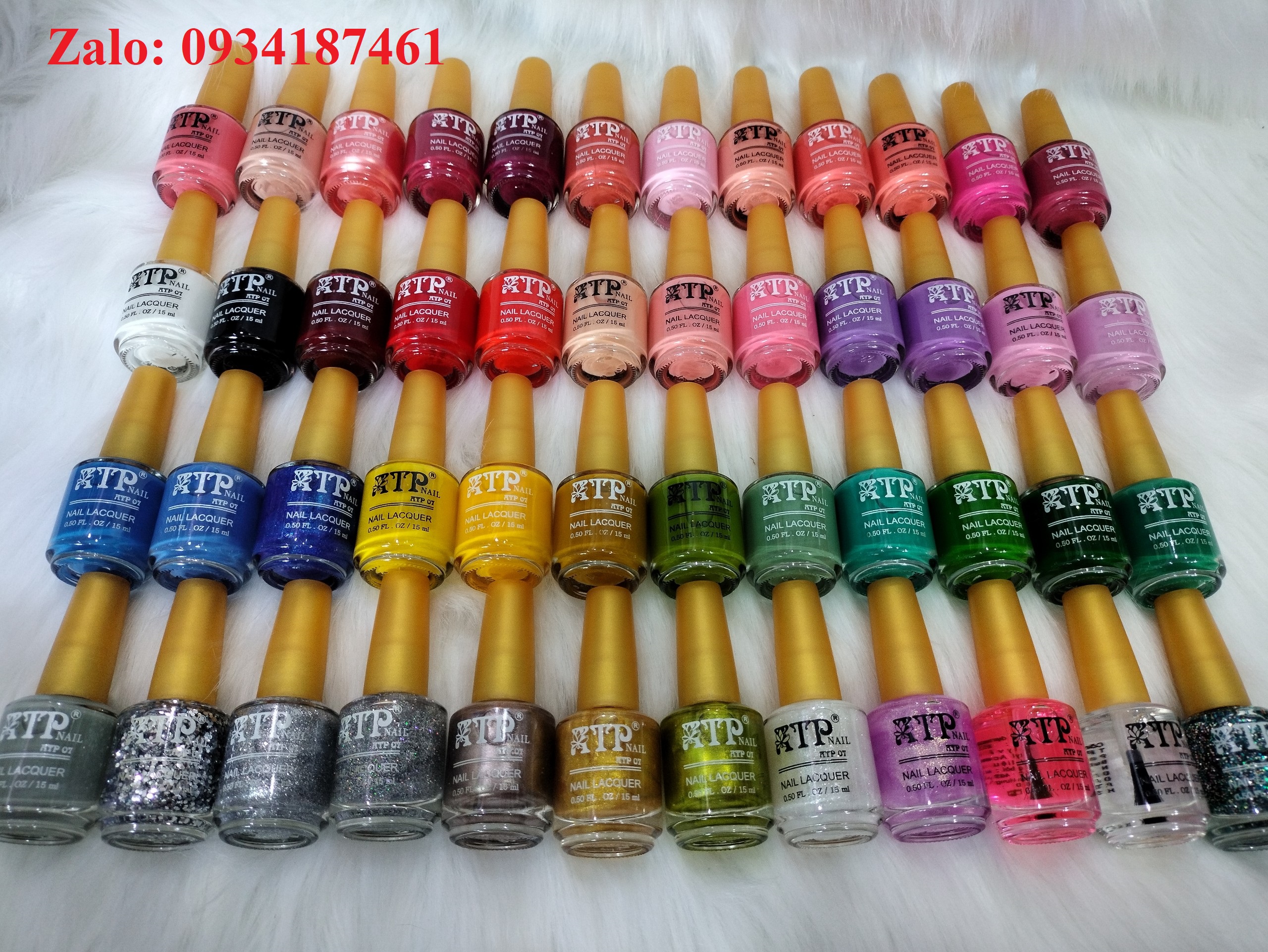 Sơn móng ATP nắp vàng