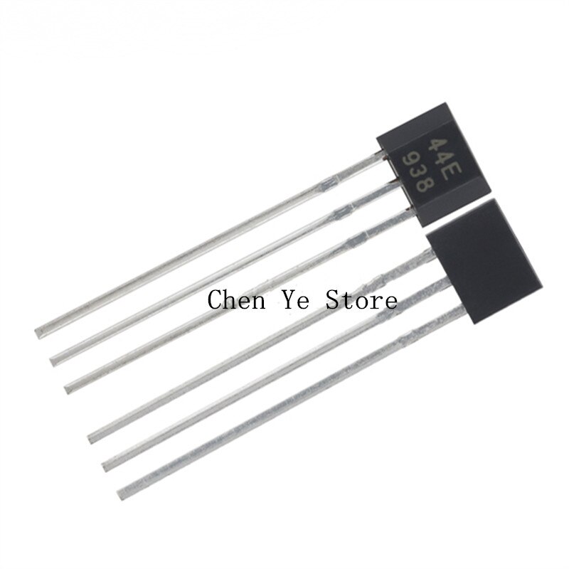 10pcs a3144e to92 a3144 oh3144e to-92 3144 3144e 44e y3144 to-92ua hall effect sensor new and ic