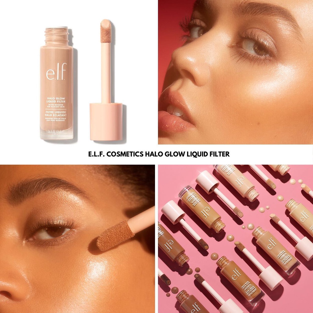 [MÀU MỚI - SALE 20%] Kem lót Elf Halo Glow Liquid Filter $14