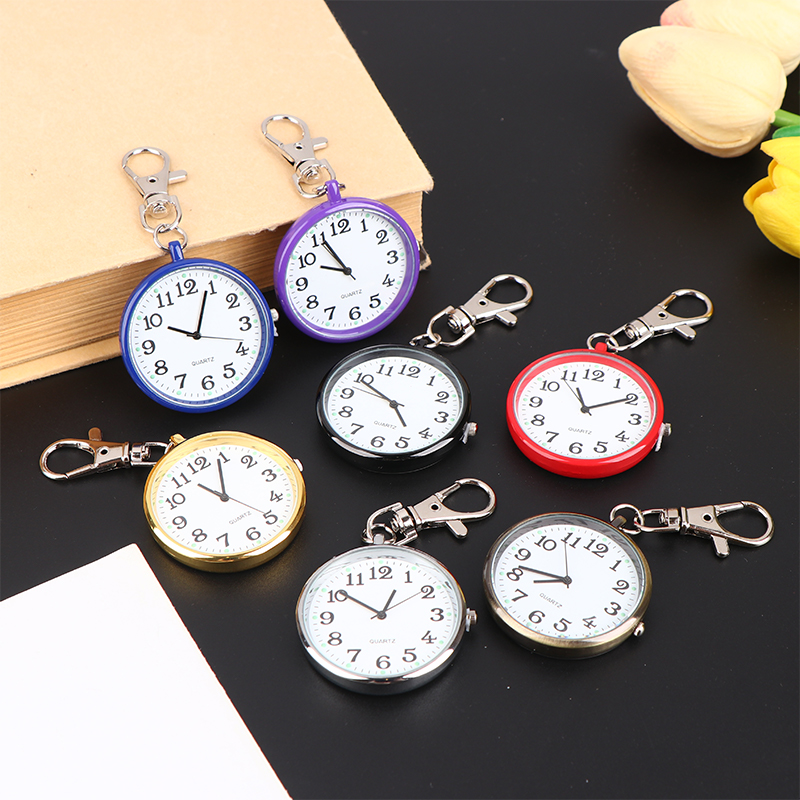Pocket Watches Nurse Pocket Watch Keychain Doctor Medical Vintage