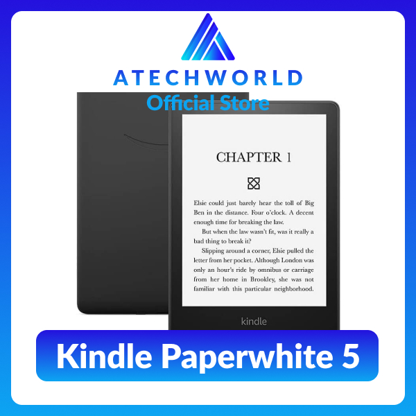 Máy Đọc Sách Kindle Paperwhite 5 Thế Hệ 11 2021 Đèn Nền Vàng thumbnail