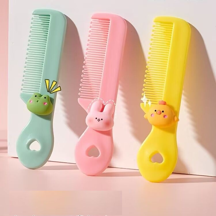 Lược chải tóc mini đính charm thú cưng dễ thương Bag U LUOCCHARM06
