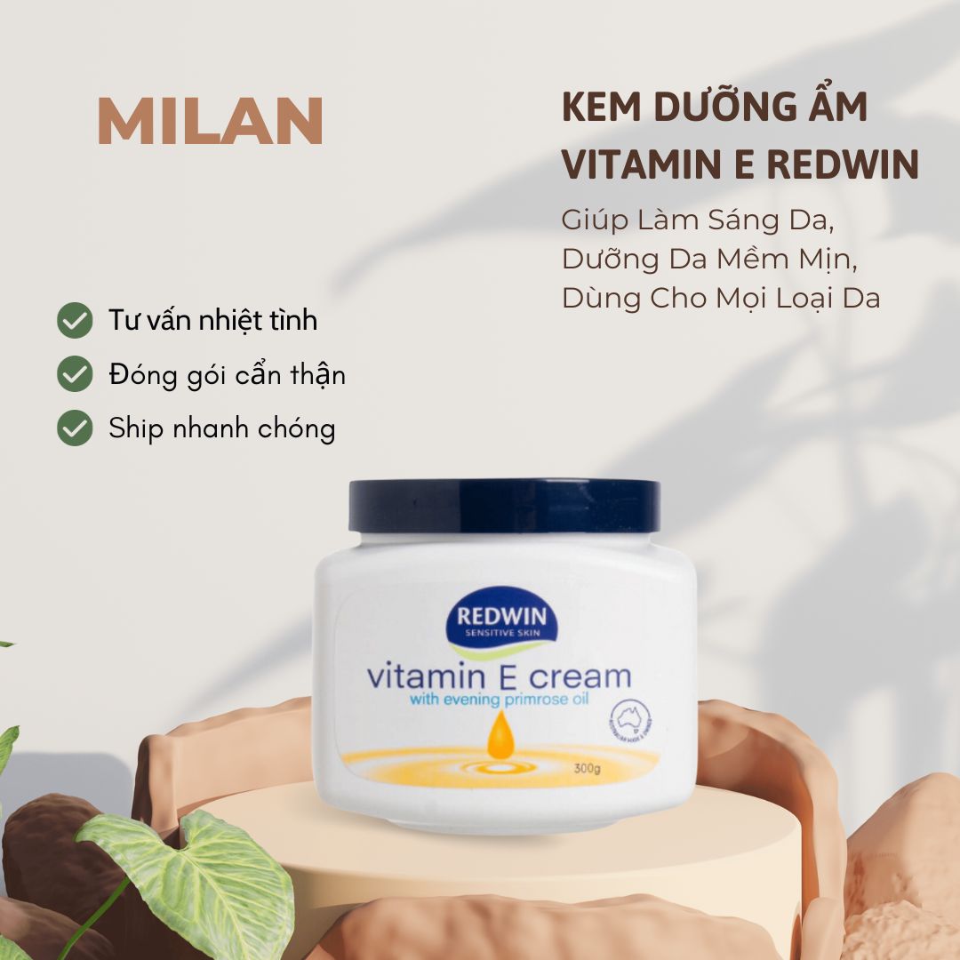Kem dưỡng da Redwin Vitamin E 300gr