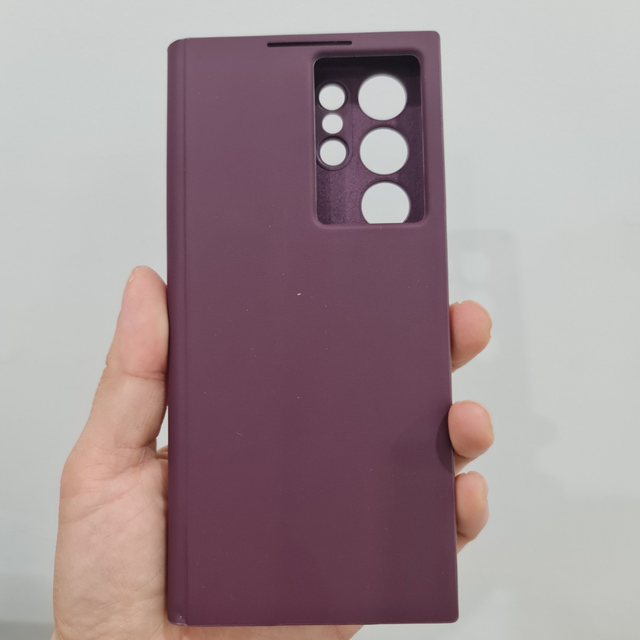 [CHÍNH HÃNG] Bao Da Clear View Samsung S22 / S22 Plus / S22 Ultra