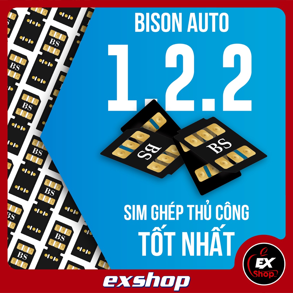 Sim ghép Bison Auto v1.2.2 mới nhất - Siêu giữ sóng - Tự Reload.
