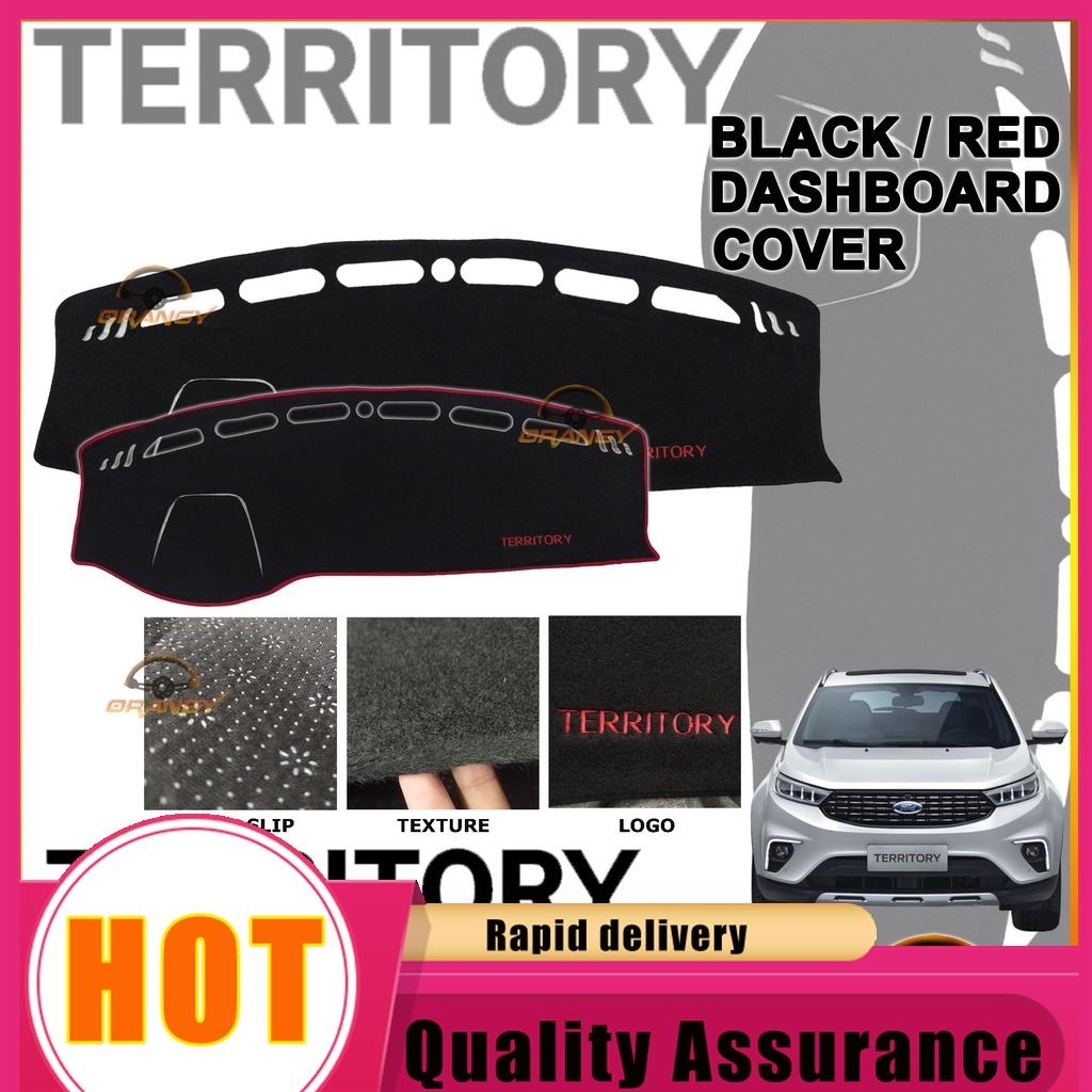 Dashboard Cover for Ford Territory 2020 to 2023 Dash board Cover Dash Mat  RED BLACK LINING 2022 Lazada PH