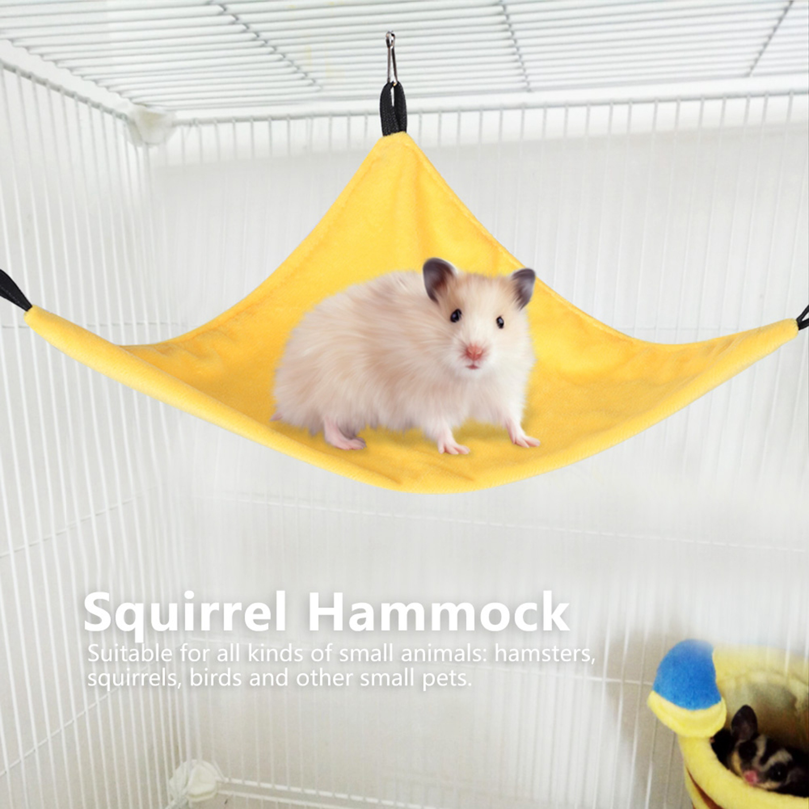 Vải đơn giản thực tế sóc võng thú cưng nhỏ Giường treo môi trường thoải mái hamster cho sóc SÓC BAY Úc guinea lợn