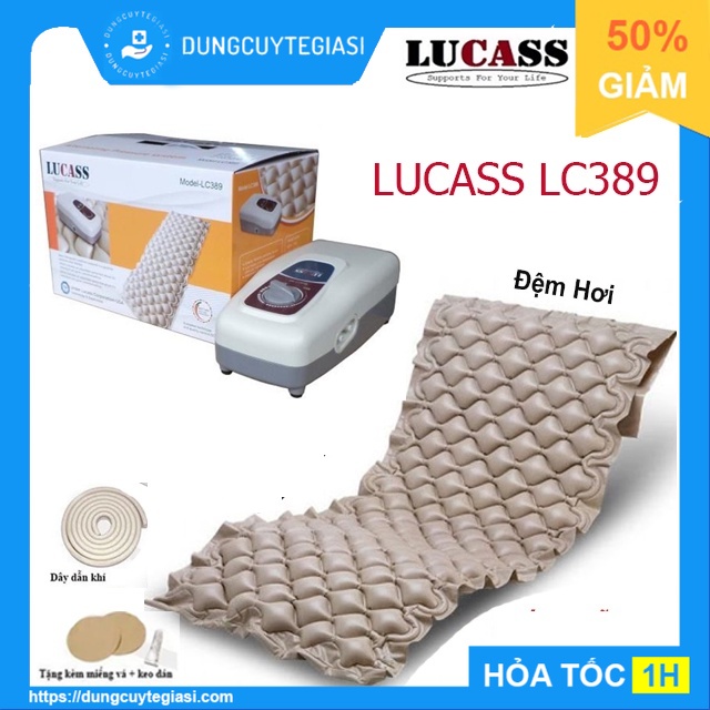 Nệm Hơi Chống Loét Lucass LC-389 | Đệm hơi chống loét cho người bệnh